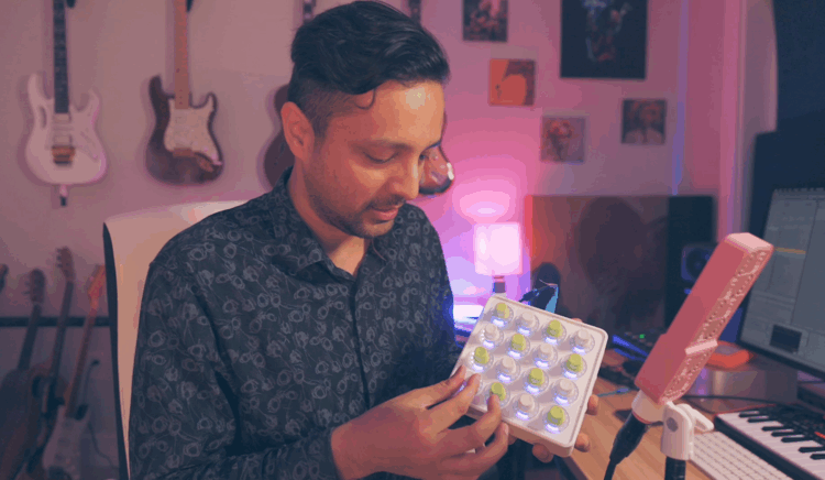 Use your Midi Fighter Twister as an Audio-Reactive Visualizer