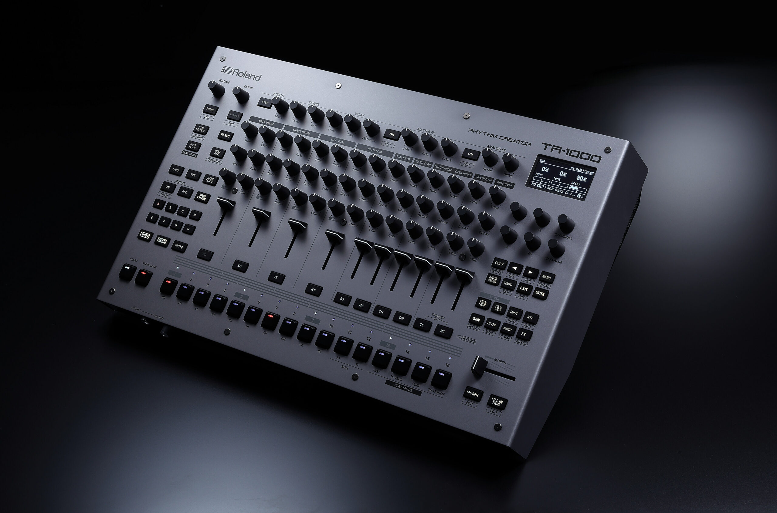 Roland TR-1000 ドラムマシン Meet the TR-1000: Roland's new analog/digital drum machine with