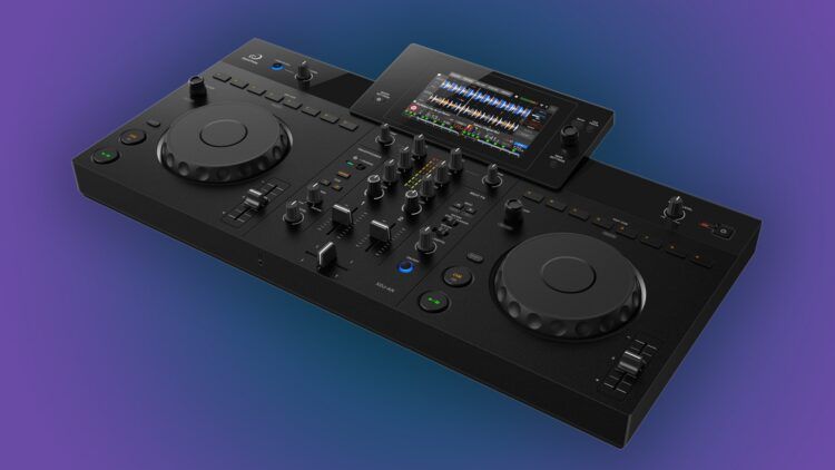 Alphatheta's new standalone DJ unit, the XDJ-AN